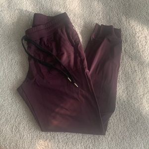 Maroon Zyia joggers